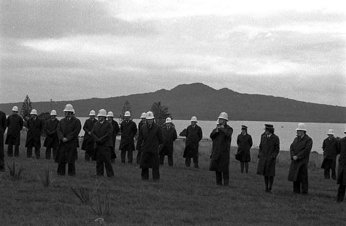 Bastion Point protest, 1978. Robin Morrison Collection. PH-NEG-RM-N10